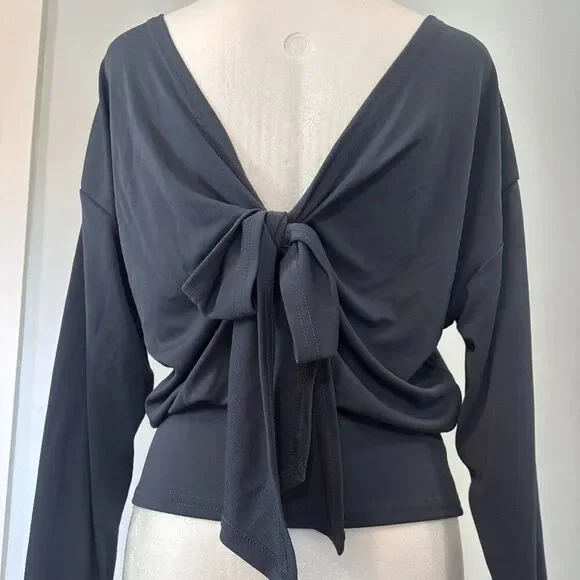 CINQ À SEPT Ada Matte Jersey Pullover - Picture 2 of 4